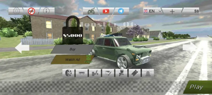 Russian Car Village android App screenshot 1